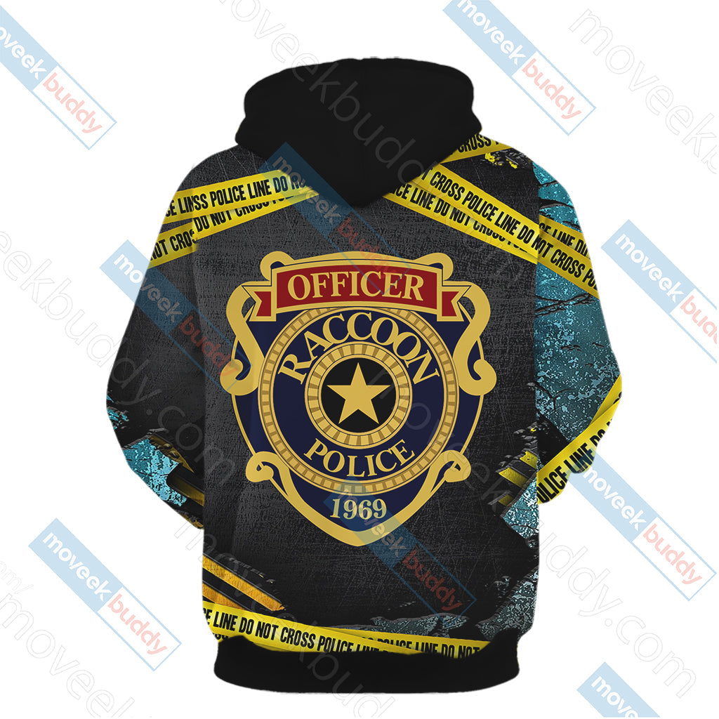 Resident Evil - R.P.D Unisex 3D T-shirt