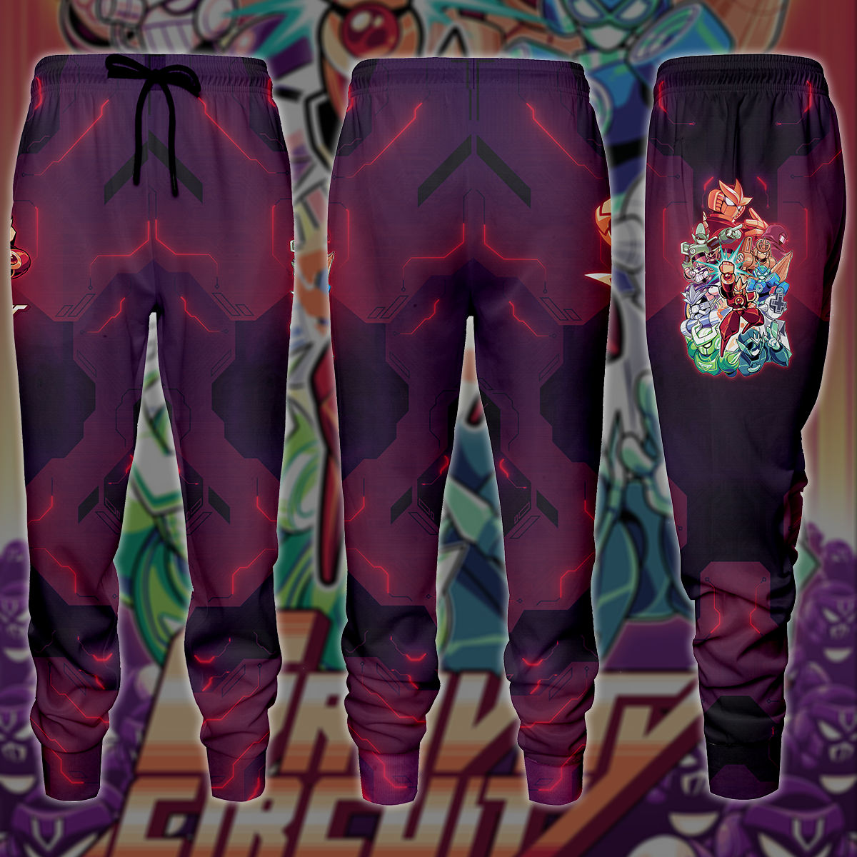 Gravity Circuit Video Game 3D All Over Printed T-shirt Tank Top Zip Hoodie Pullover Hoodie Hawaiian Shirt Beach Shorts Jogger Joggers S