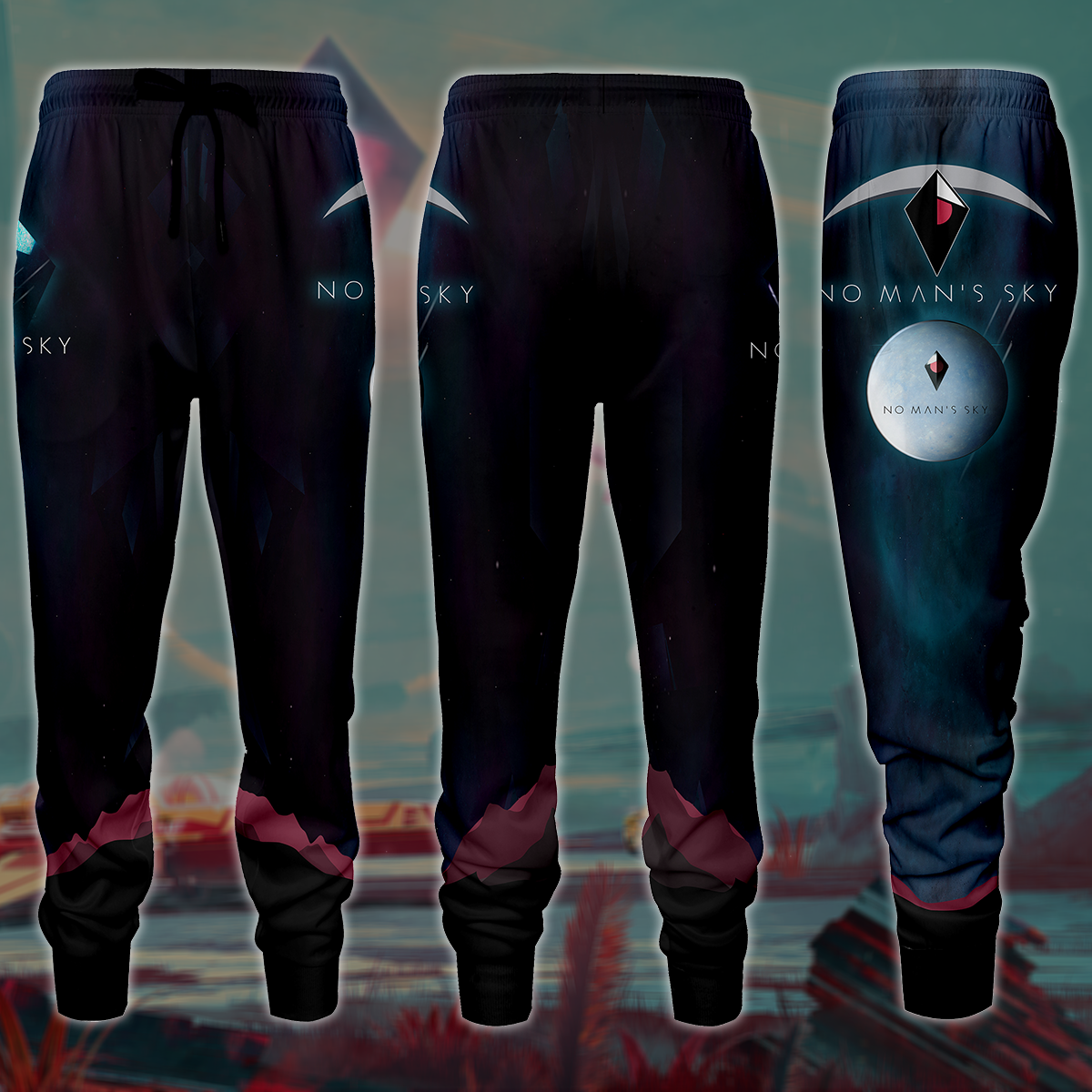 No Man's Sky Video Game 3D All Over Printed T-shirt Tank Top Zip Hoodie Pullover Hoodie Hawaiian Shirt Beach Shorts Jogger Joggers S