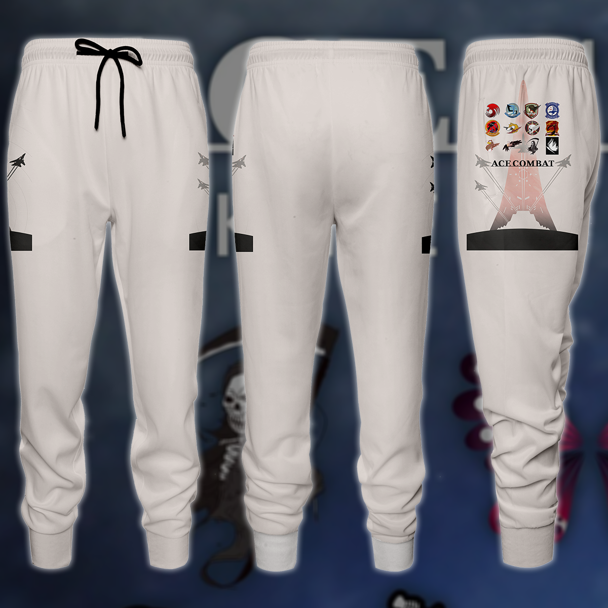 Ace Combat Video Game 3D All Over Printed T-shirt Tank Top Zip Hoodie Pullover Hoodie Hawaiian Shirt Beach Shorts Joggers Joggers S