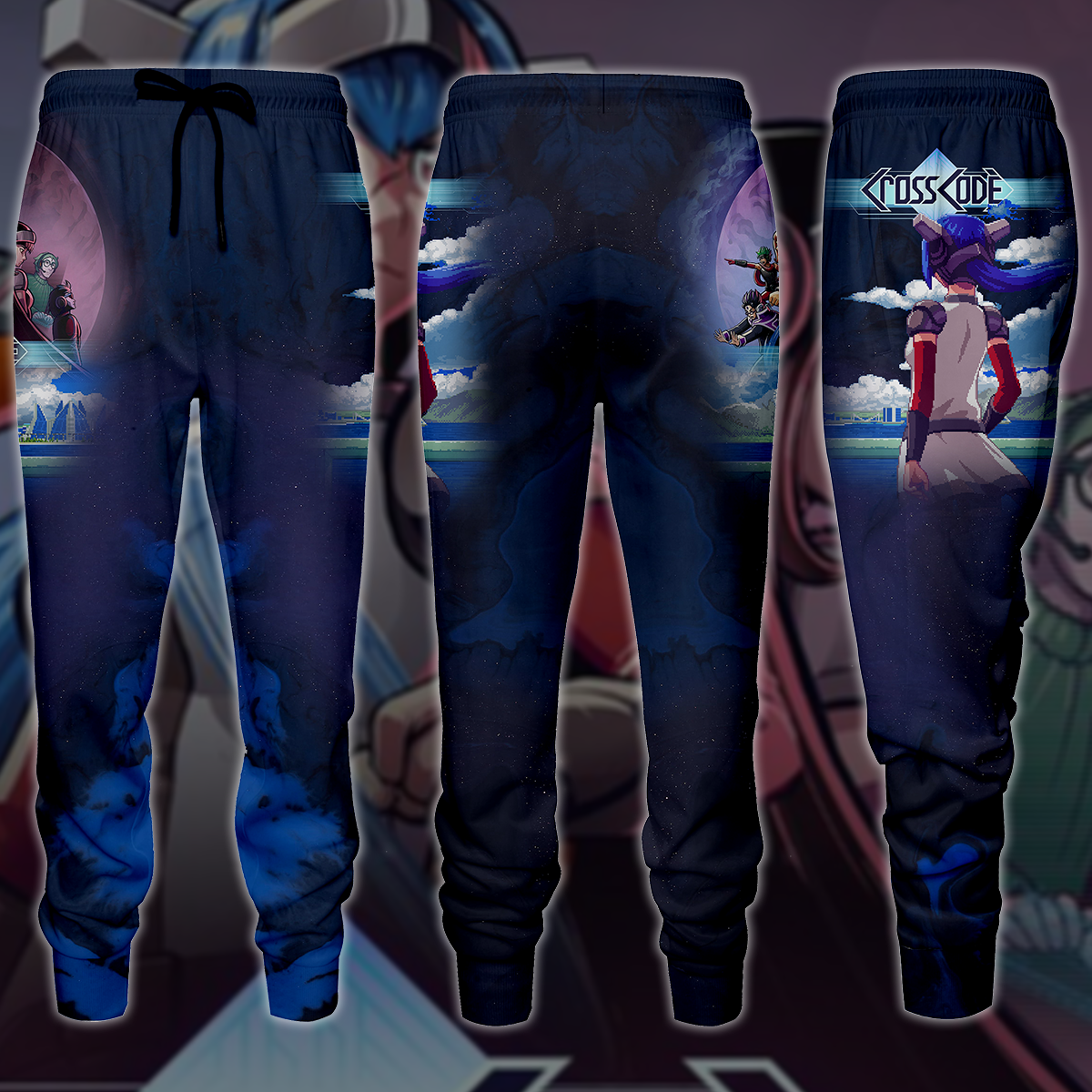 Crosscode Video Game 3D All Over Printed T-shirt Tank Top Zip Hoodie Pullover Hoodie Hawaiian Shirt Beach Shorts Jogger Joggers S