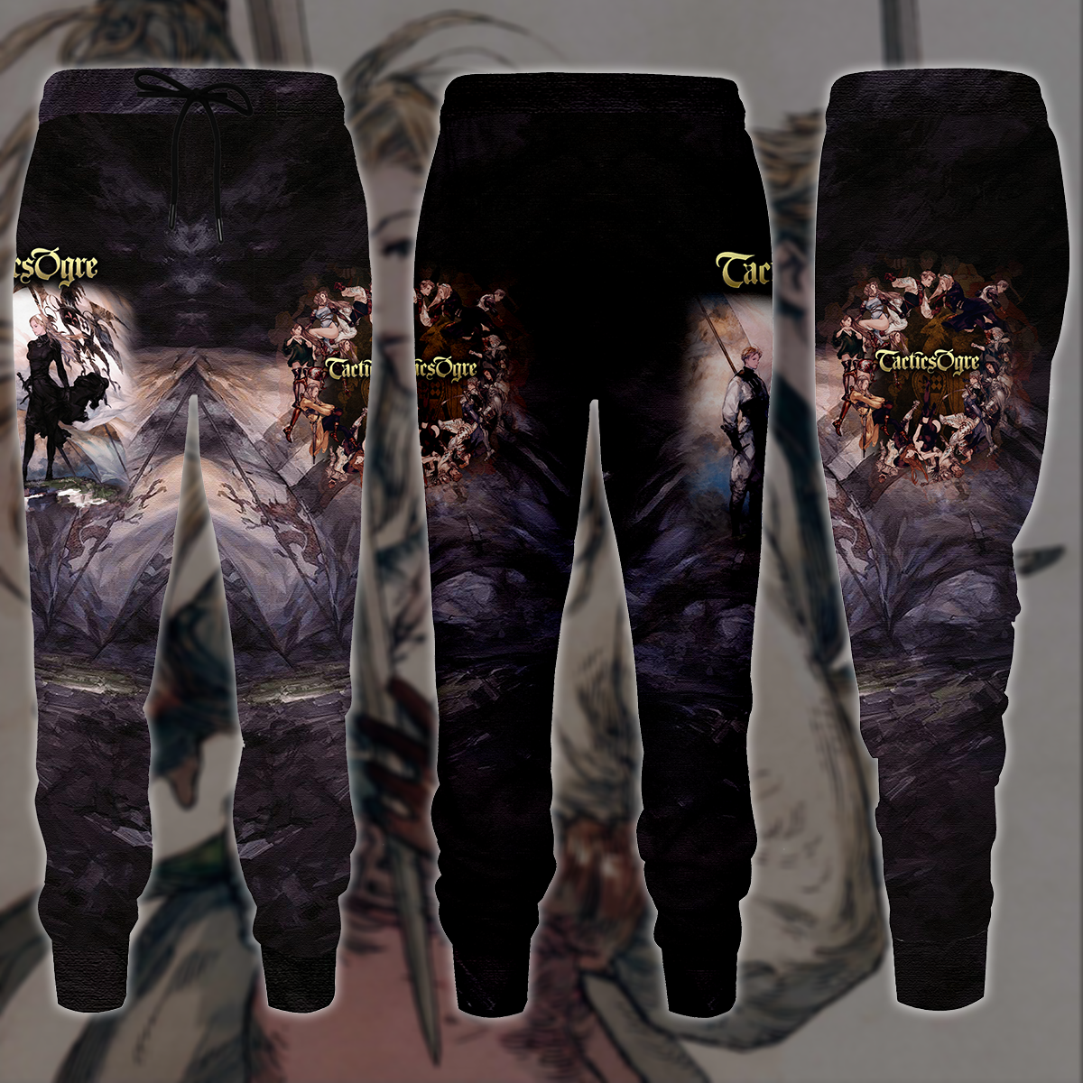 Tactics Ogre Video Game 3D All Over Printed T-shirt Tank Top Zip Hoodie Pullover Hoodie Hawaiian Shirt Beach Shorts Joggers Joggers S