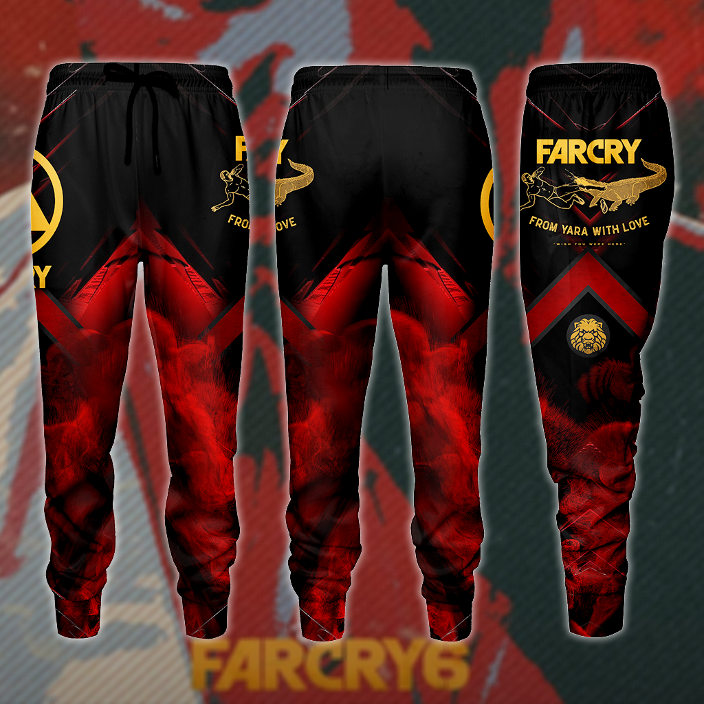 Farcry 6 3D All Over Print T-shirt Tank Top Zip Hoodie Pullover Hoodie Hawaiian Shirt Beach Shorts Jogger Joggers S