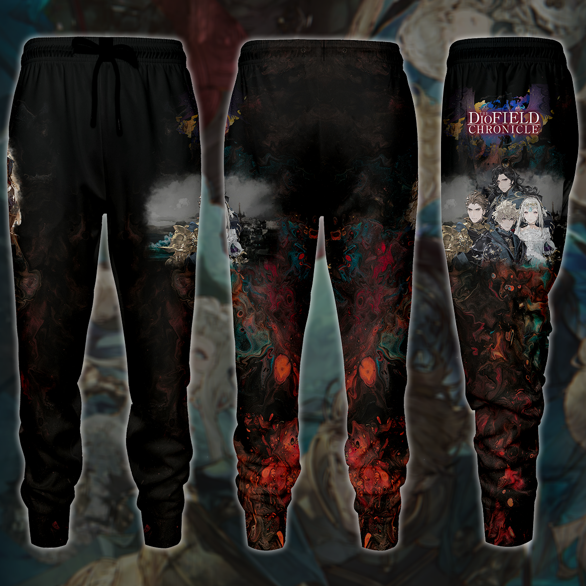 The DioField Chronicle Video Game 3D All Over Print T-shirt Tank Top Zip Hoodie Pullover Hoodie Hawaiian Shirt Beach Shorts Jogger Joggers S