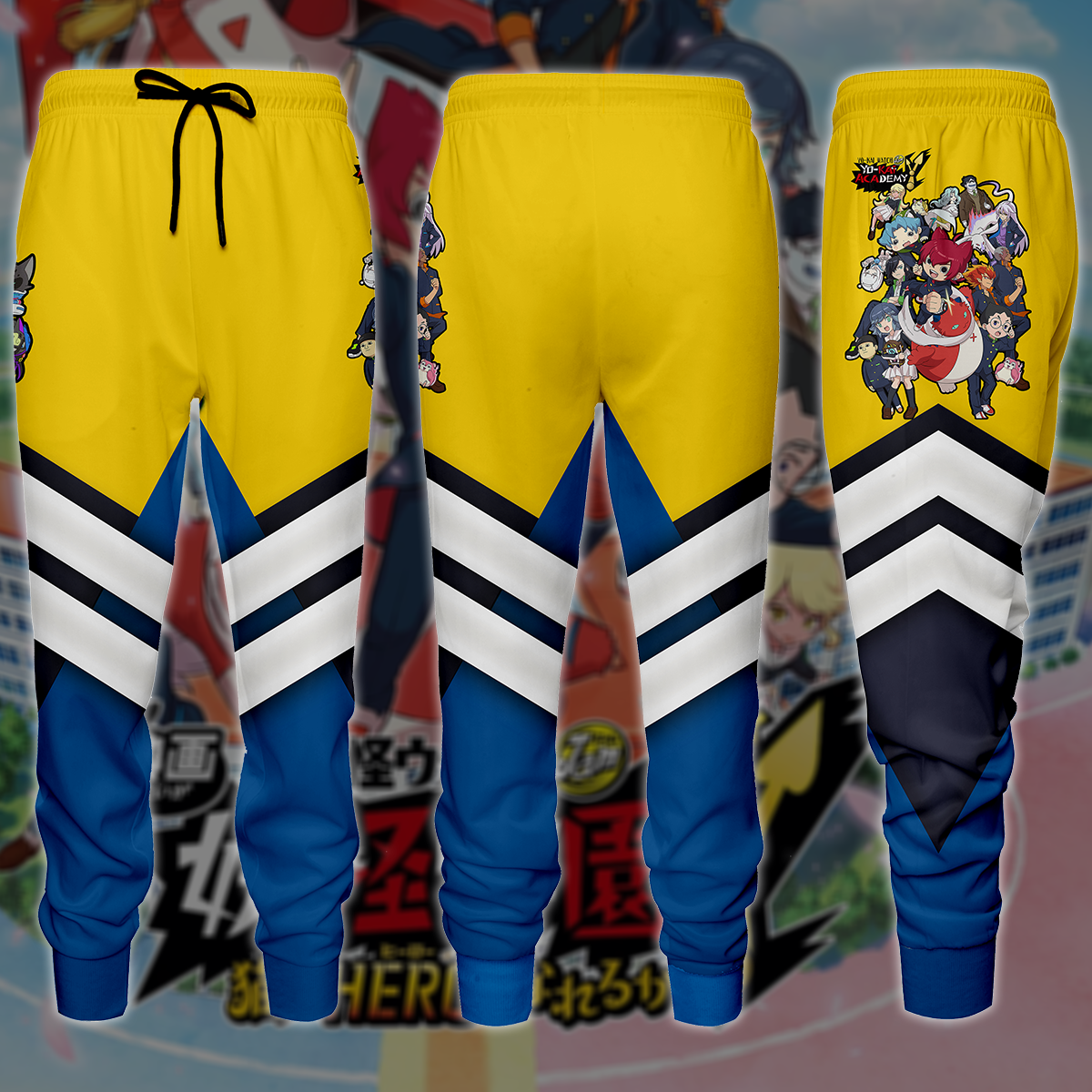 Yo-kai Watch Jam: Yo-kai Academy Y Video Game 3D All Over Printed T-shirt Tank Top Zip Hoodie Pullover Hoodie Hawaiian Shirt Beach Shorts Jogger Joggers S