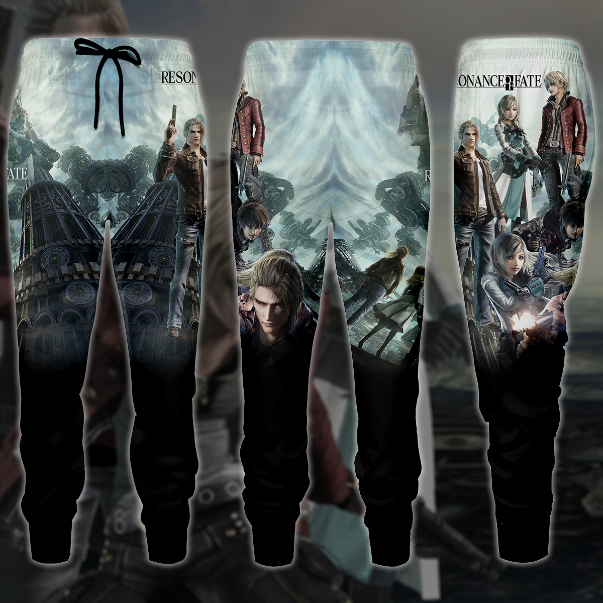 Resonance of Fate Video Game 3D All Over Printed T-shirt Tank Top Zip Hoodie Pullover Hoodie Hawaiian Shirt Beach Shorts Jogger Joggers S