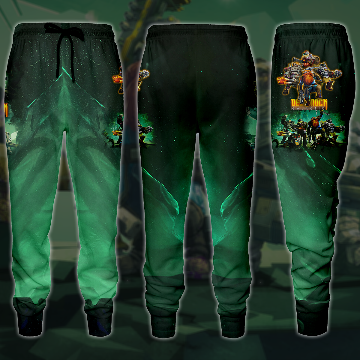 Deep Rock Galactic Video Game 3D All Over Printed T-shirt Tank Top Zip Hoodie Pullover Hoodie Hawaiian Shirt Beach Shorts Jogger Joggers S