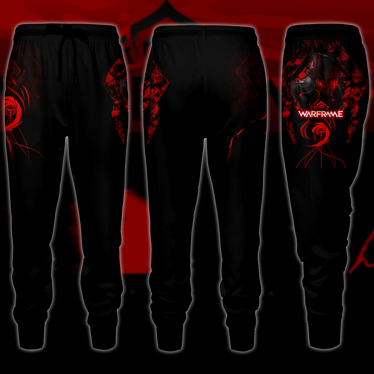 Warframe Video Game 3D All Over Printed T-shirt Tank Top Zip Hoodie Pullover Hoodie Hawaiian Shirt Beach Shorts Joggers Joggers S