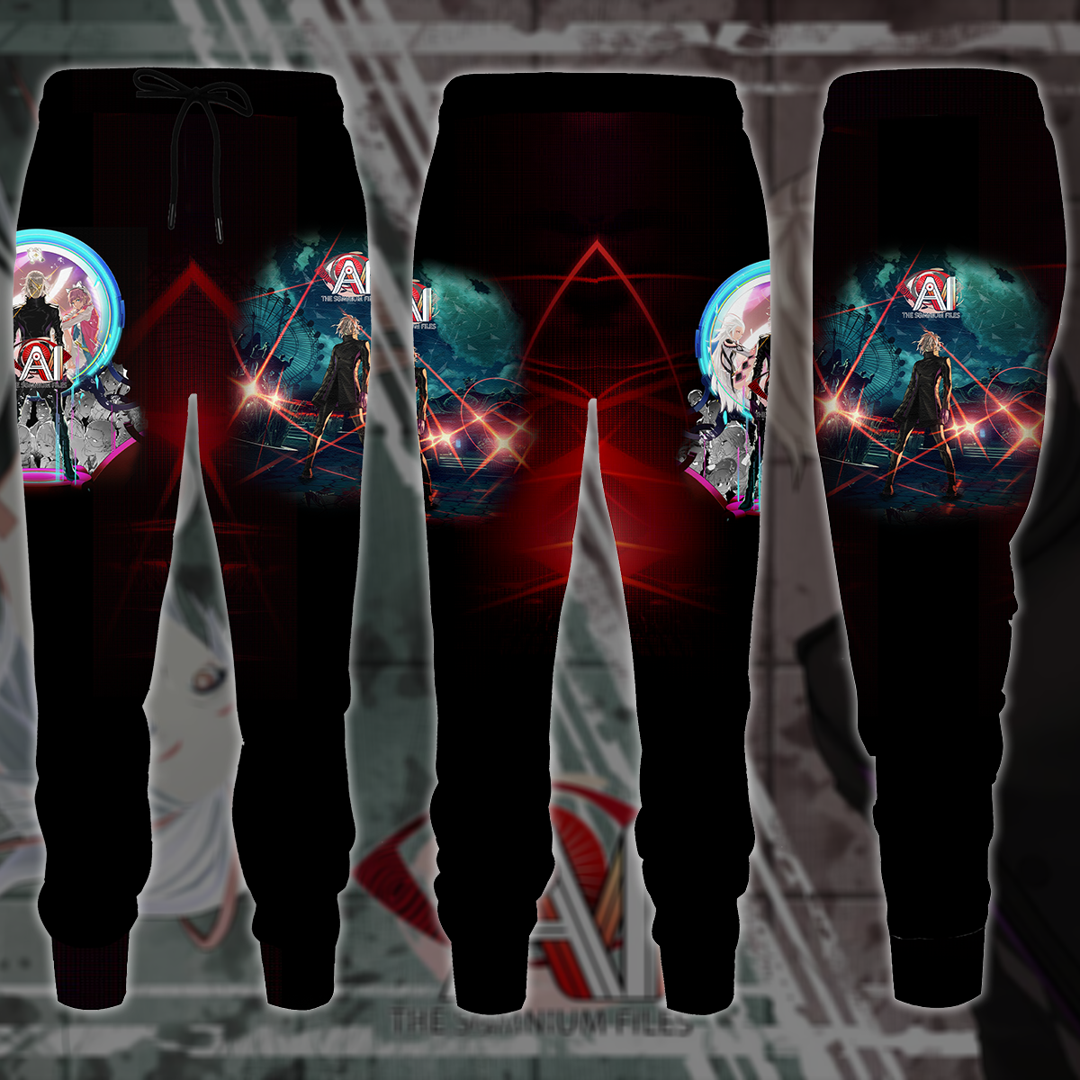 AI: The Somnium Files Video Game All Over Printed T-shirt Tank Top Zip Hoodie Pullover Hoodie Hawaiian Shirt Beach Shorts Joggers Joggers S