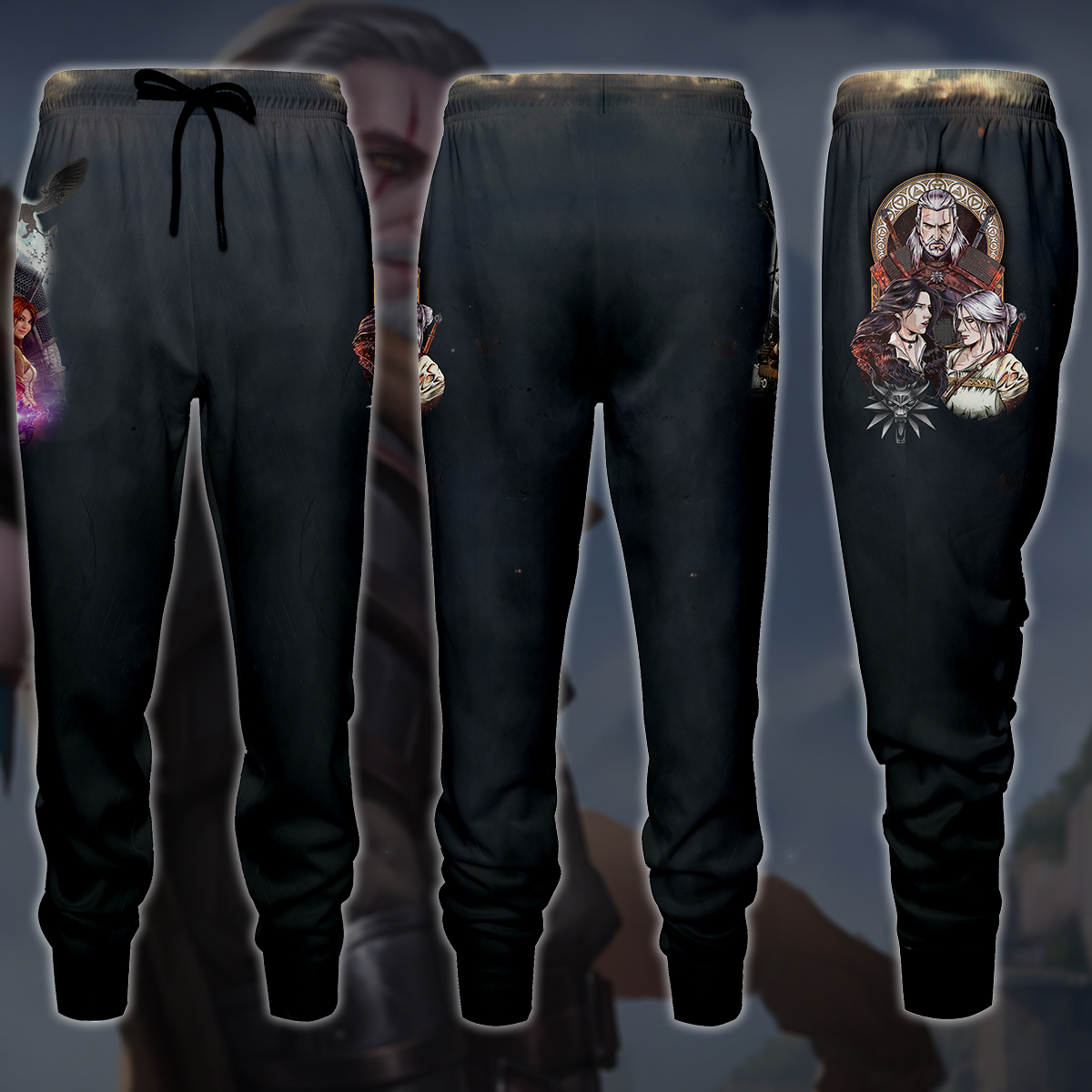 The Witcher Video Game 3D All Over Printed T-shirt Tank Top Zip Hoodie Pullover Hoodie Hawaiian Shirt Beach Shorts Jogger Joggers S