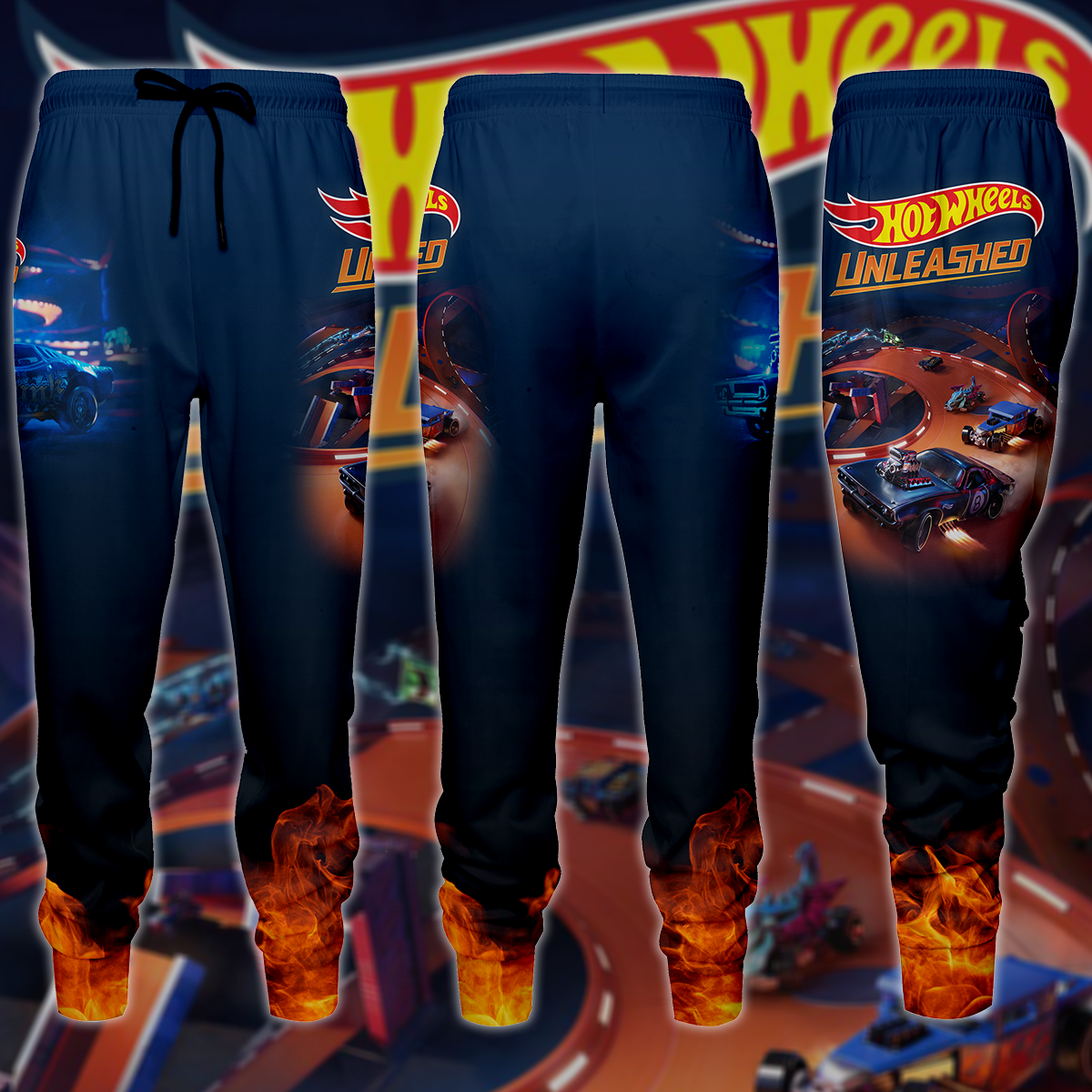 Hot Wheels Unleashed Video Game 3D All Over Print T-shirt Tank Top Zip Hoodie Pullover Hoodie Hawaiian Shirt Beach Shorts Jogger Joggers S