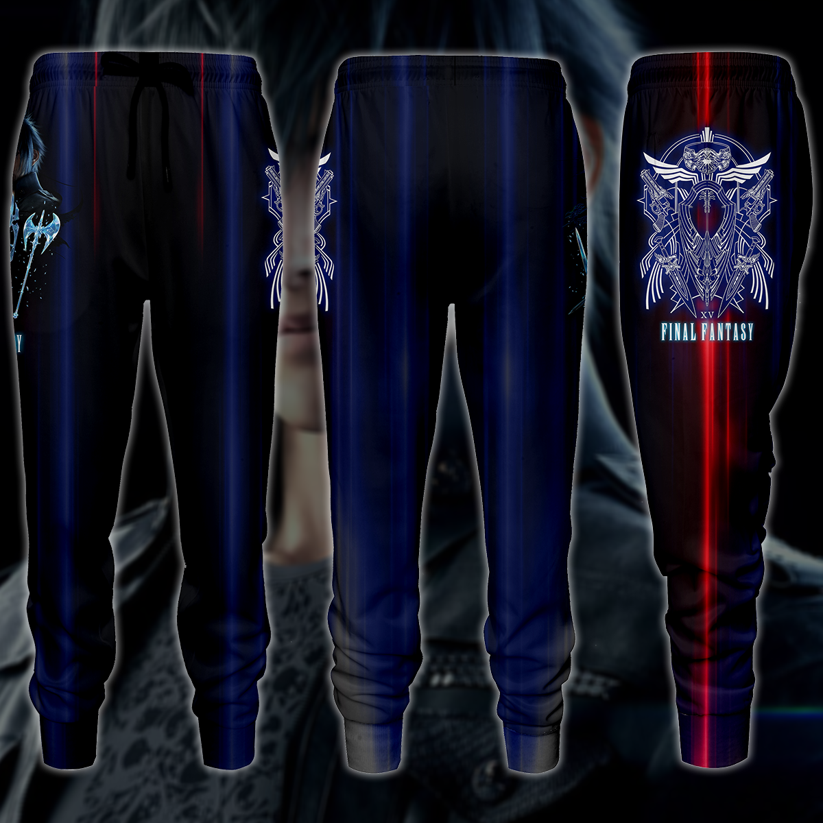 Final Fantasy XV Video Game 3D All Over Printed T-shirt Tank Top Zip Hoodie Pullover Hoodie Hawaiian Shirt Beach Shorts Jogger Joggers S