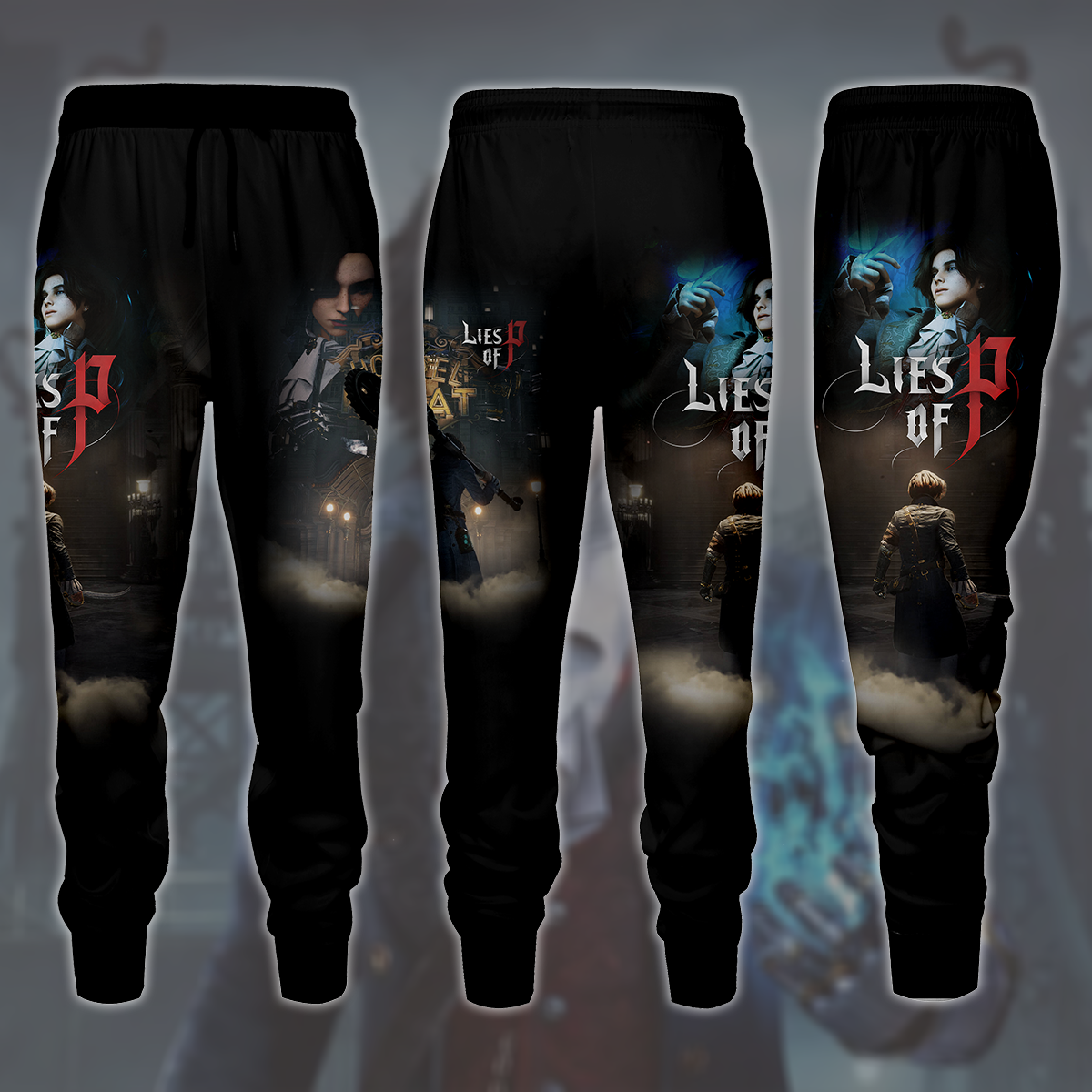 Lies of P Video Game All Over Printed T-shirt Tank Top Zip Hoodie Pullover Hoodie Hawaiian Shirt Beach Shorts Joggers Joggers S
