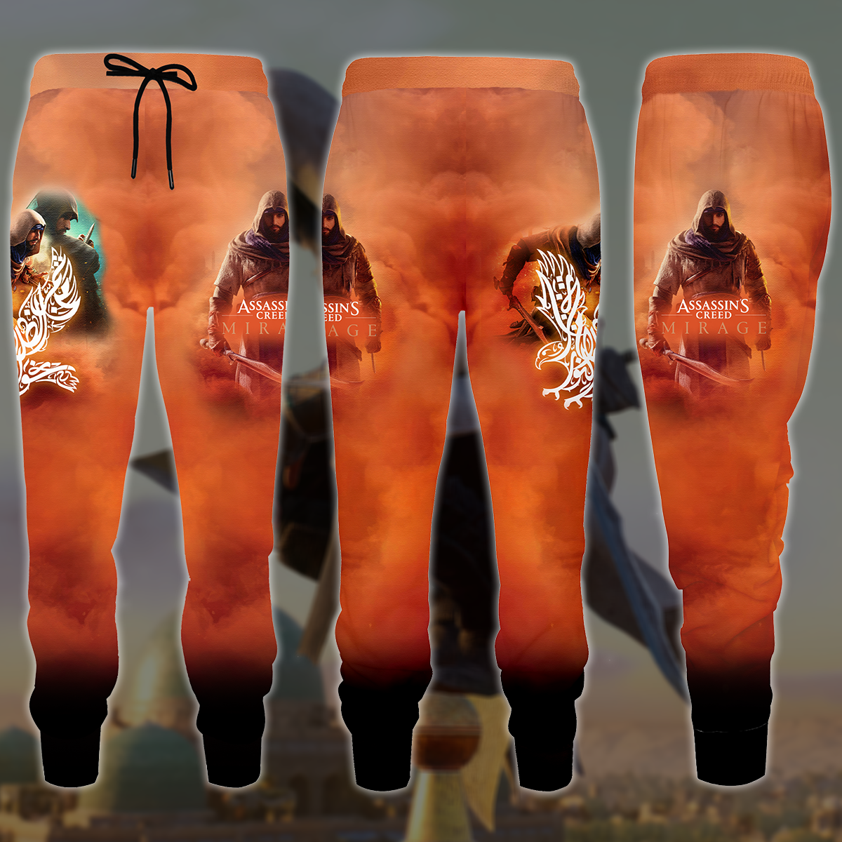 Assassin's Creed Mirage Video Game All Over Printed T-shirt Tank Top Zip Hoodie Pullover Hoodie Hawaiian Shirt Beach Shorts Joggers Joggers S