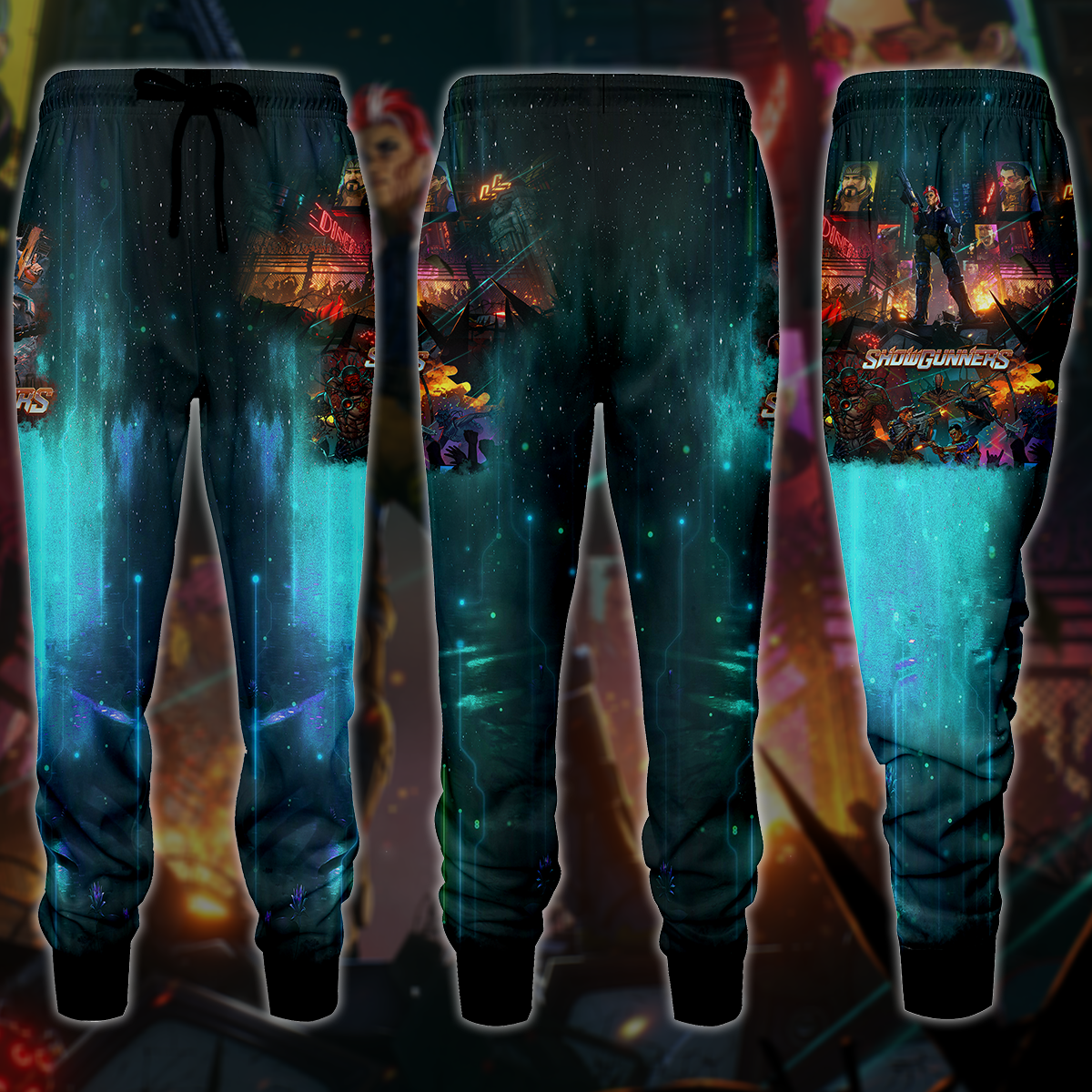 Showgunners Video Game 3D All Over Printed T-shirt Tank Top Zip Hoodie Pullover Hoodie Hawaiian Shirt Beach Shorts Jogger Joggers S