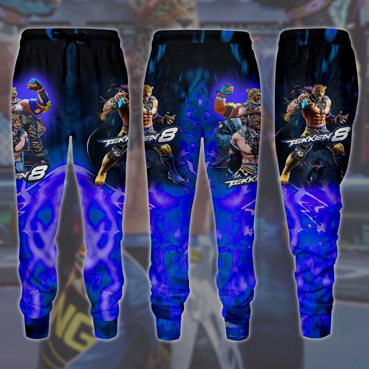 Tekken 8 King Video Game All Over Printed T-shirt Tank Top Zip Hoodie Pullover Hoodie Hawaiian Shirt Beach Shorts Joggers Joggers S