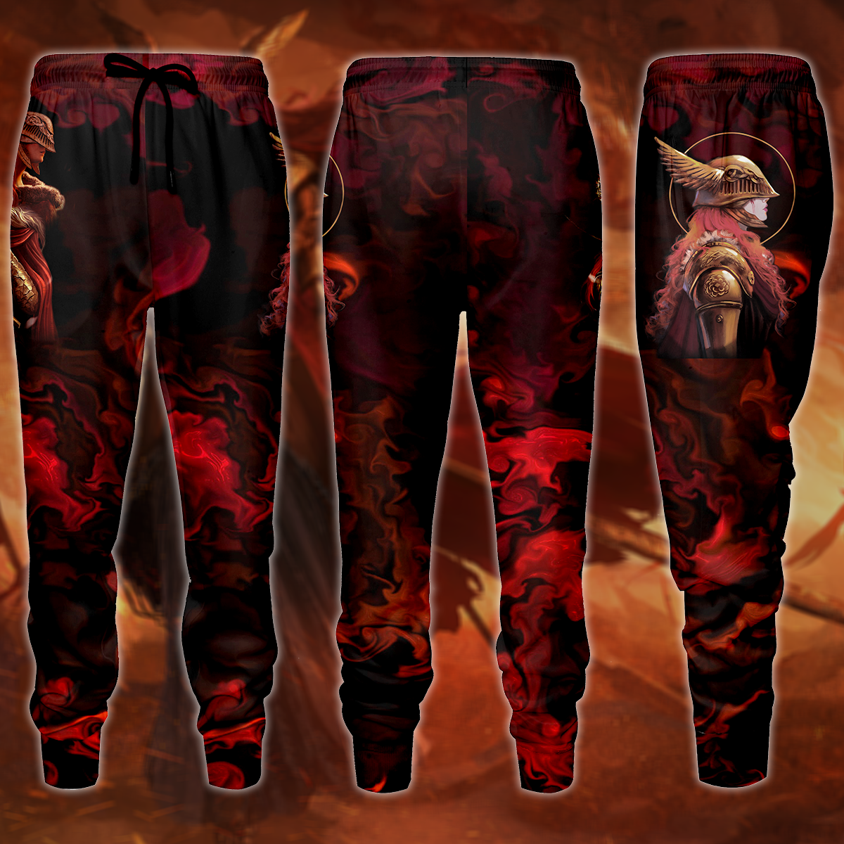Elden Ring Malenia Blade of Miquella Video Game 3D All Over Print T-shirt Tank Top Zip Hoodie Pullover Hoodie Hawaiian Shirt Beach Shorts Jogger Joggers S