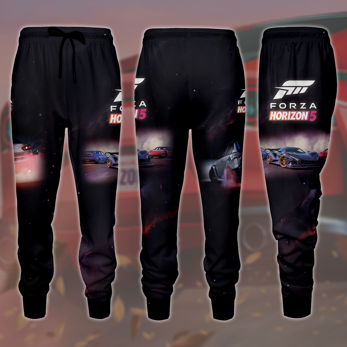 Forza Horizon 5 Video Game All Over Printed T-shirt Tank Top Zip Hoodie Pullover Hoodie Hawaiian Shirt Beach Shorts Joggers