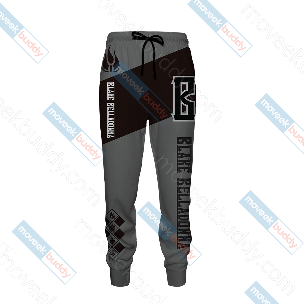 RWBY Blake Belladonna Jogging Pants