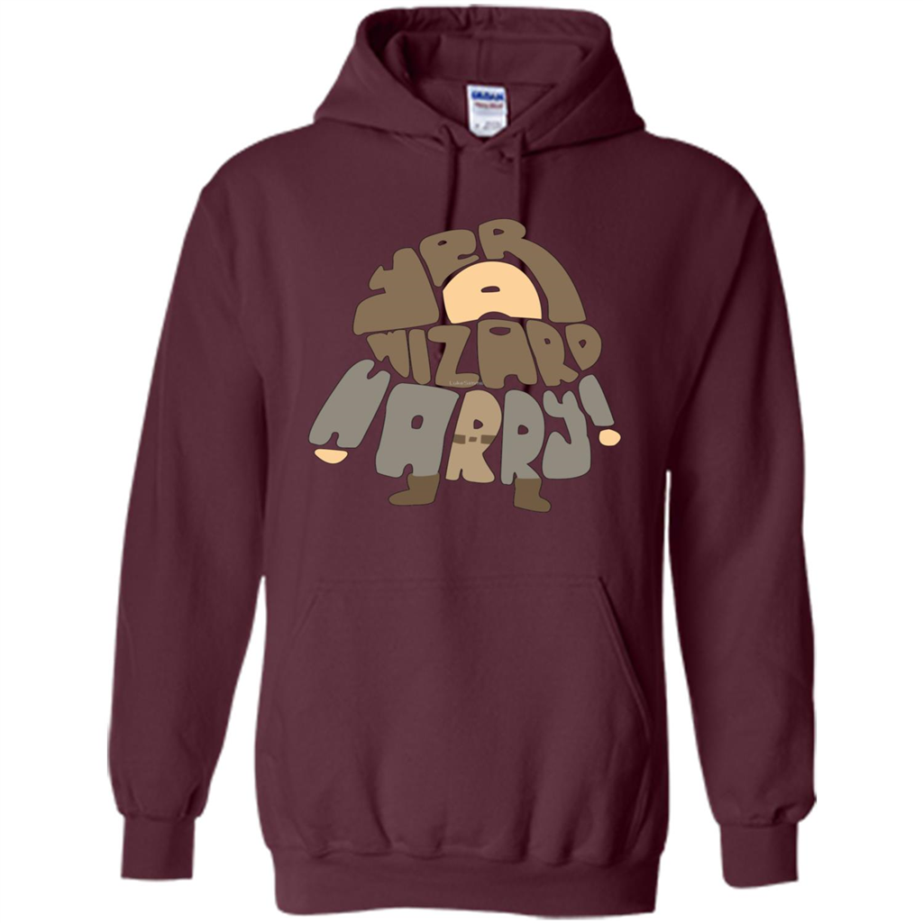 Movies T-shirt Yer A Wizard Harry Maroon S