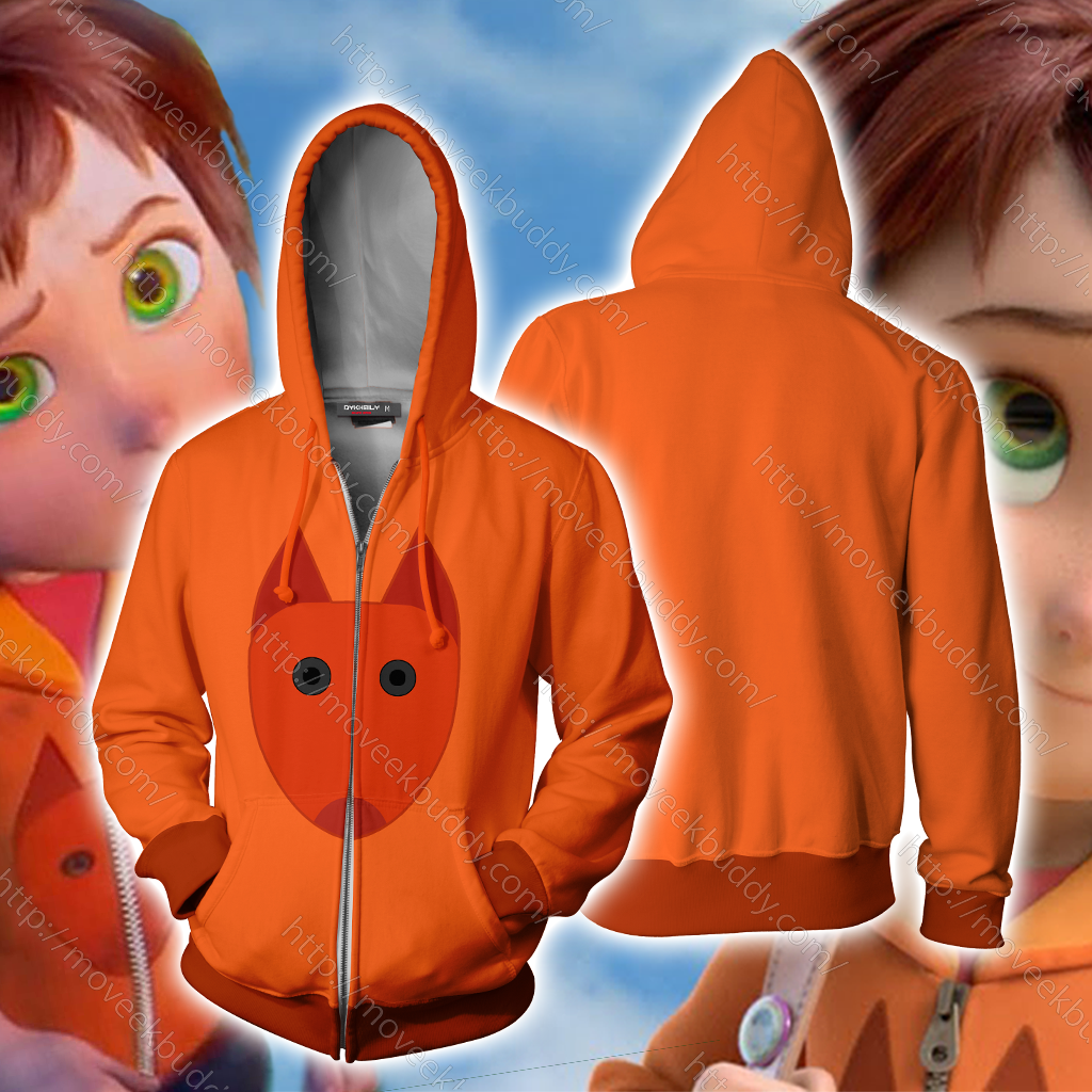 Wonder Park Young June Cosplay Zip Up Hoodie Jacket XS