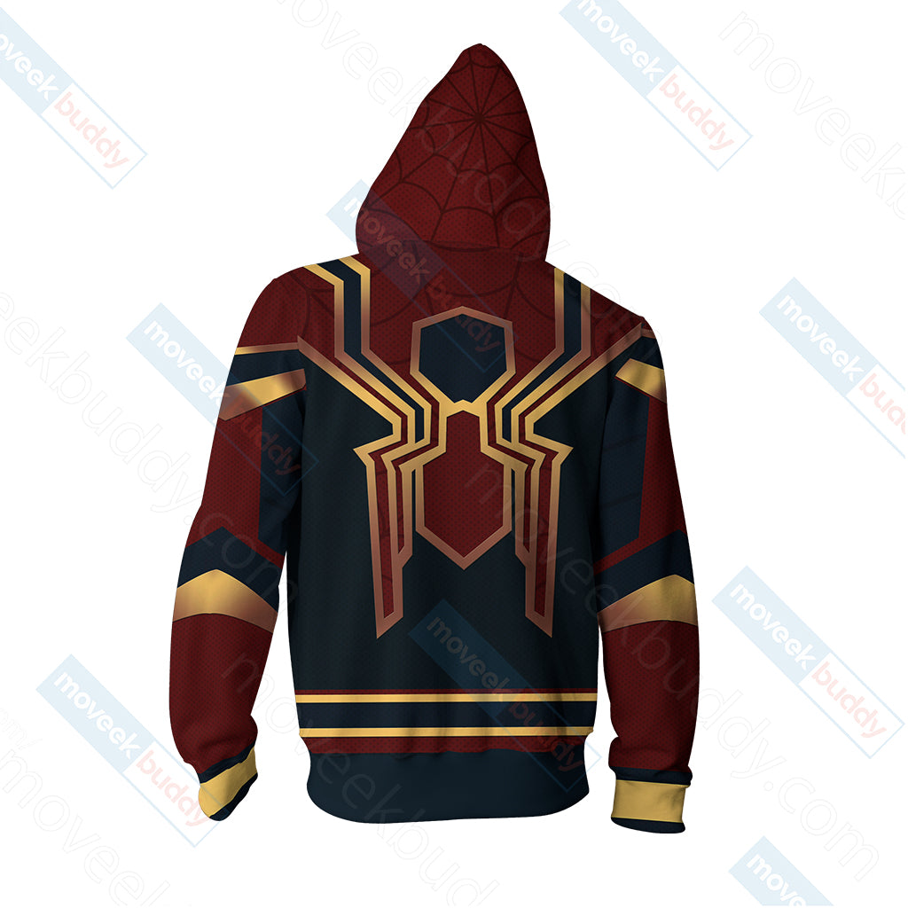 Spiderman Just Do It Later Unisex Zip Up Hoodie Jacket