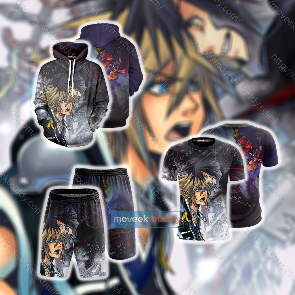 Kingdom Hearts Vanitas And Sora 3D T-shirt