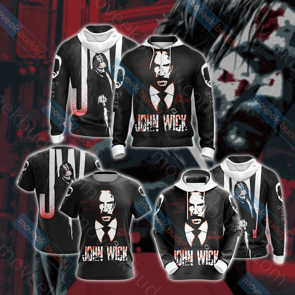 John Wick New Unisex 3D T-shirt