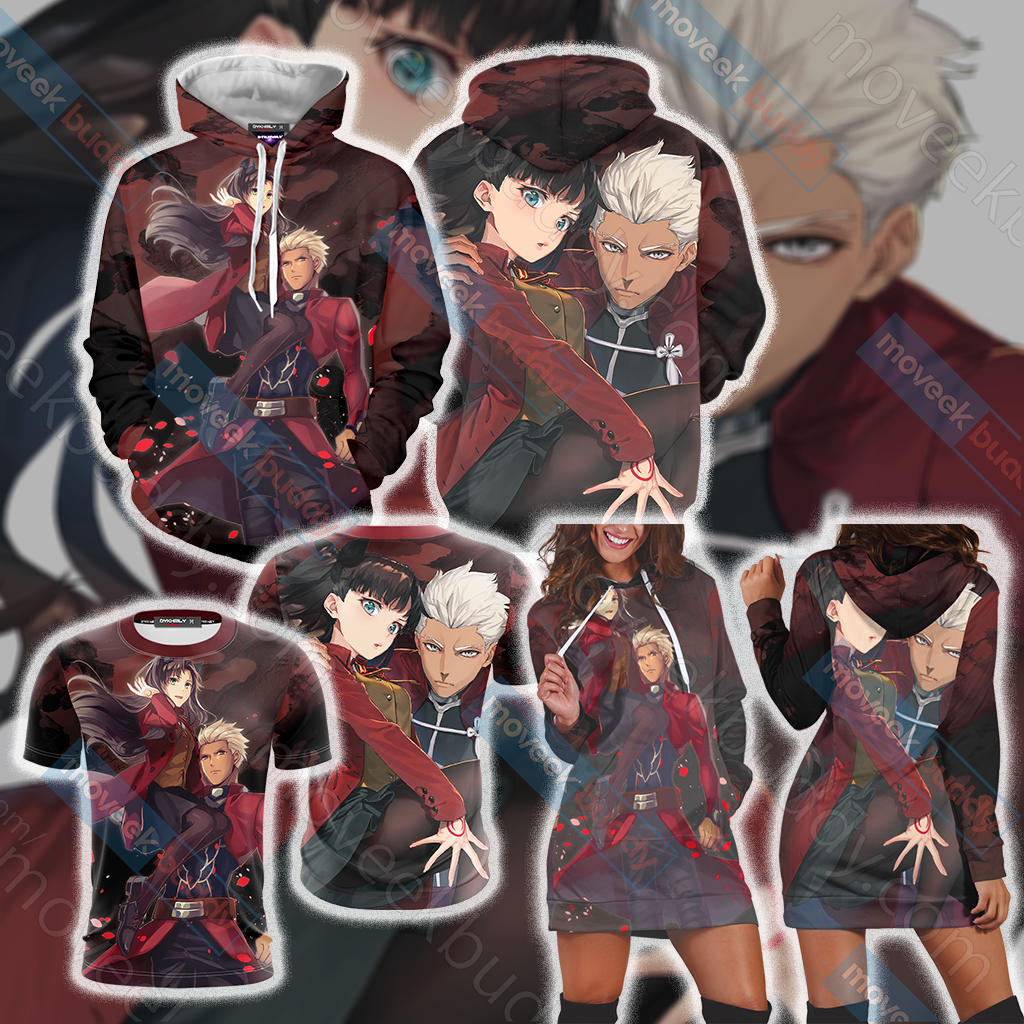 Fate/ Stay Night - Blade And Fate Rin Unisex 3D T-shirt