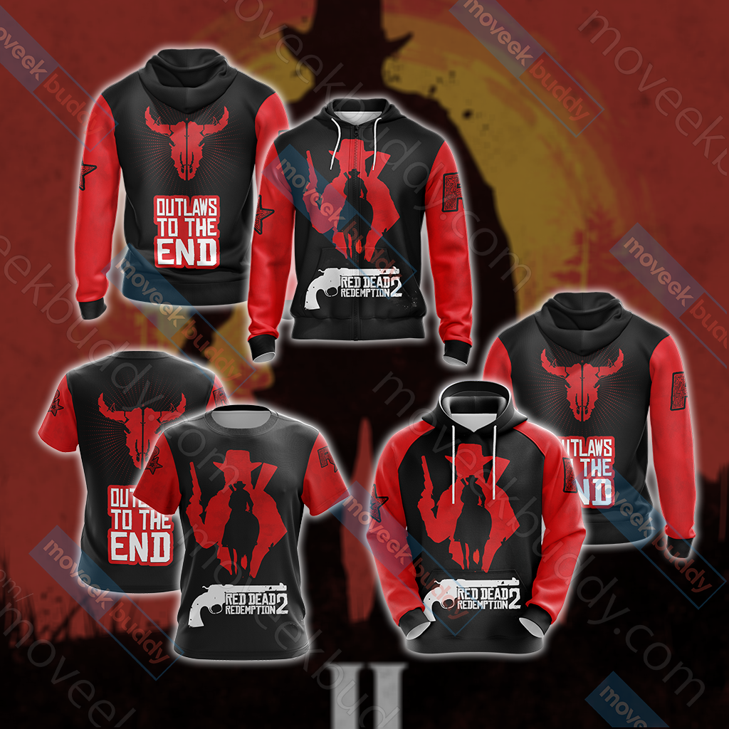Red Dead Redemption 2 New Unisex 3D T-shirt