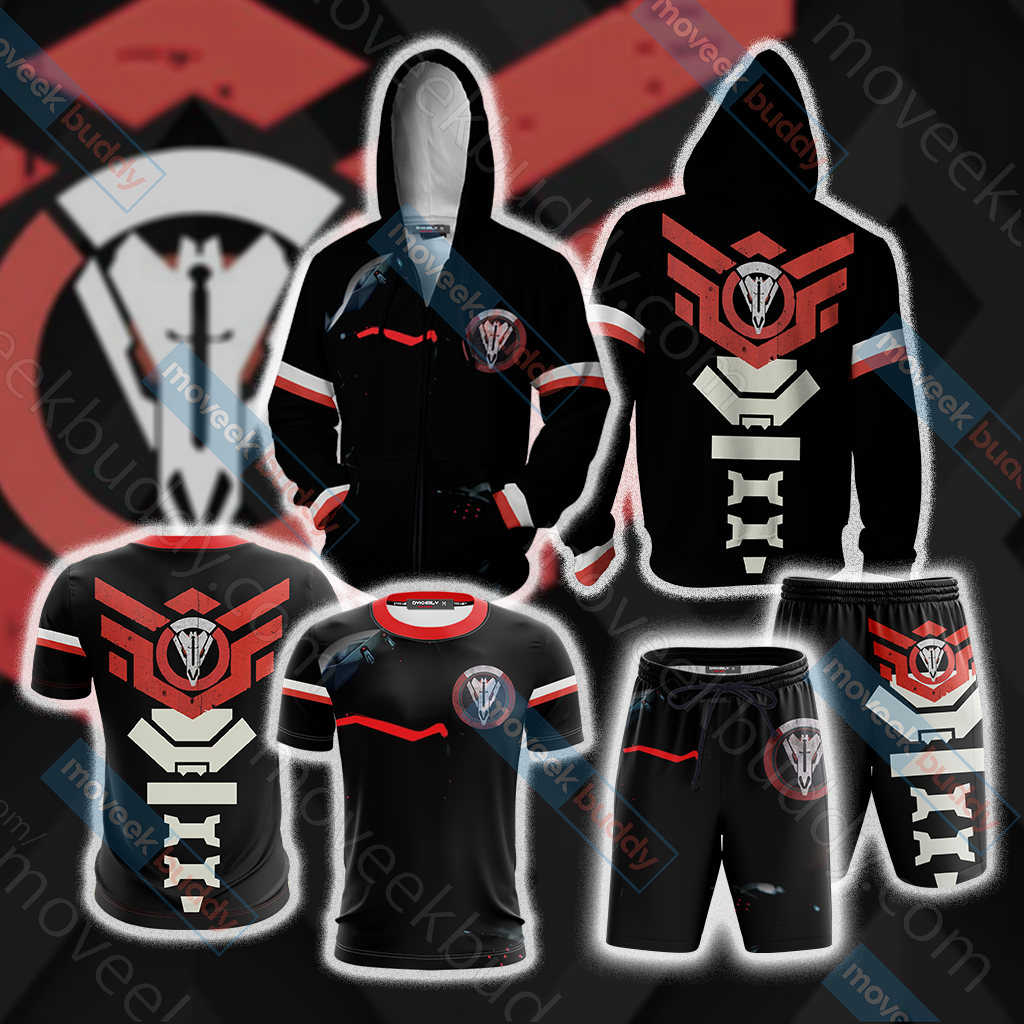 Overwatch - Blackwatch 3D Beach Shorts