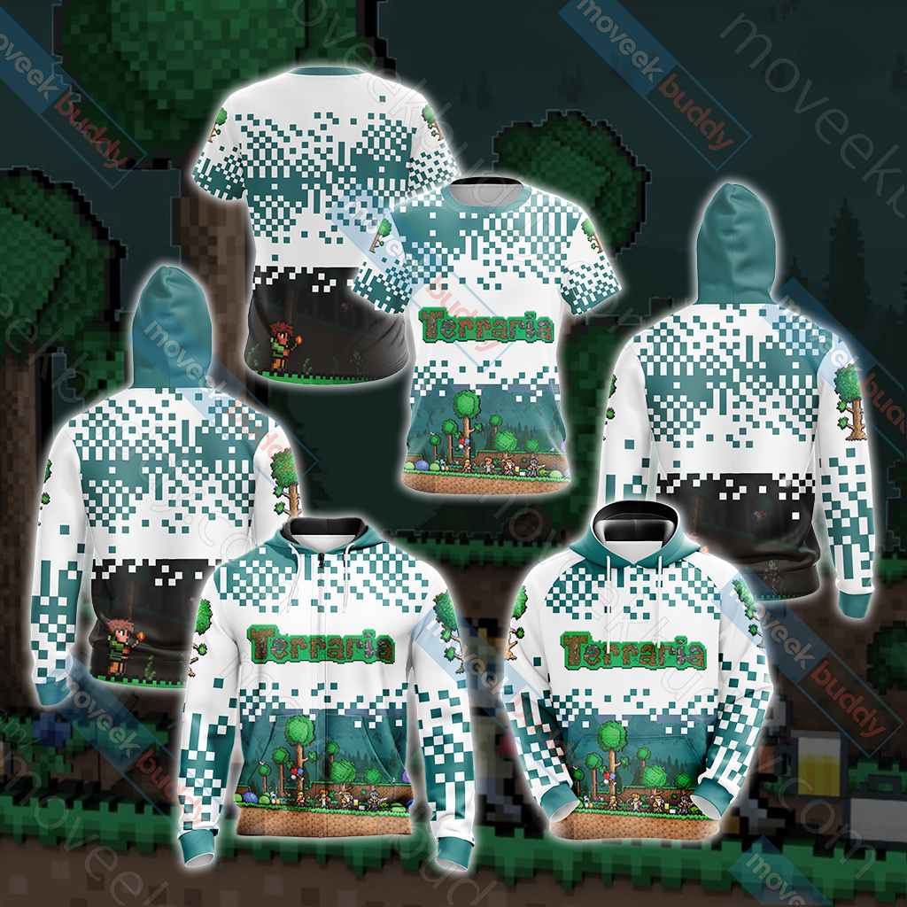 Terraria Unisex 3D T-shirt