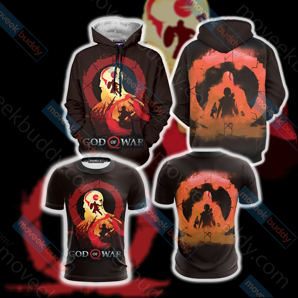 God Of War New Unisex 3D T-shirt