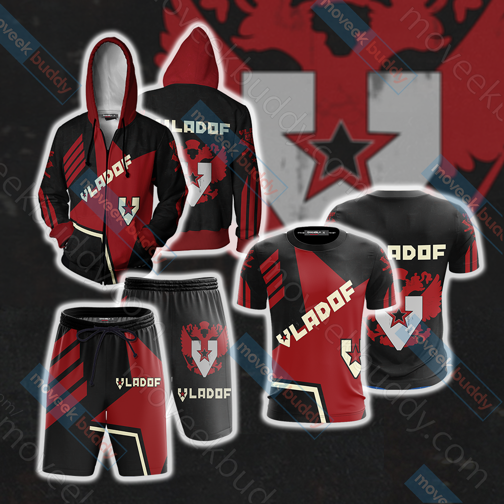 Borderlands Vladof Unisex 3D T-shirt