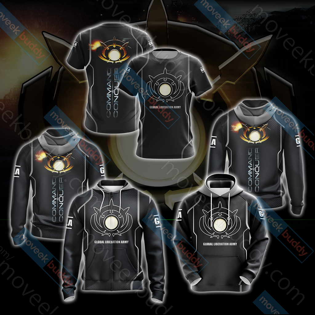 Command & Conquer - GLA (Global Liberation Army) Unisex 3D T-shirt