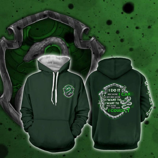 Slytherin Harry Potter Hoodie S