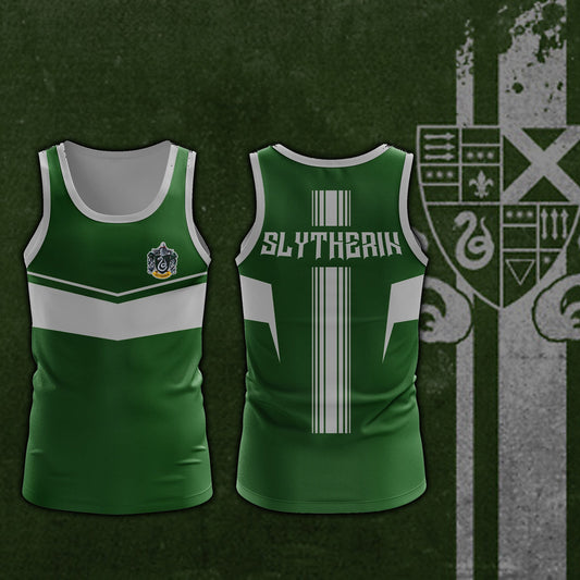 Slytherin Harry Potter 3D Tank Top S