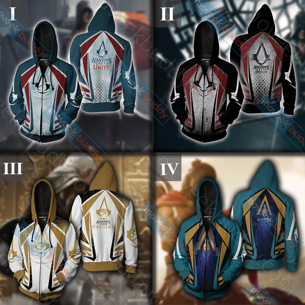 Assassin's Creed Syndicate Unisex 3D T-shirt