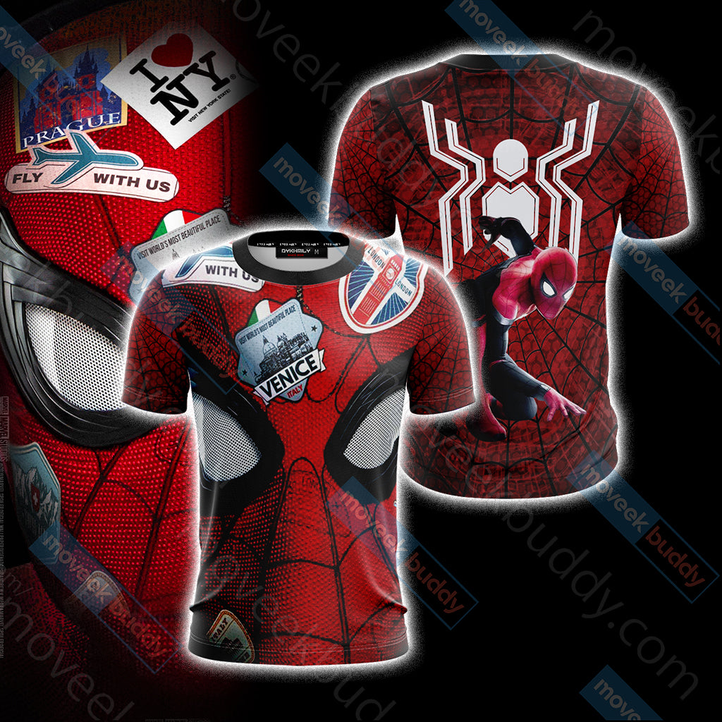 Spider-Man: Far From Home 2019 New Style Unisex 3D T-shirt