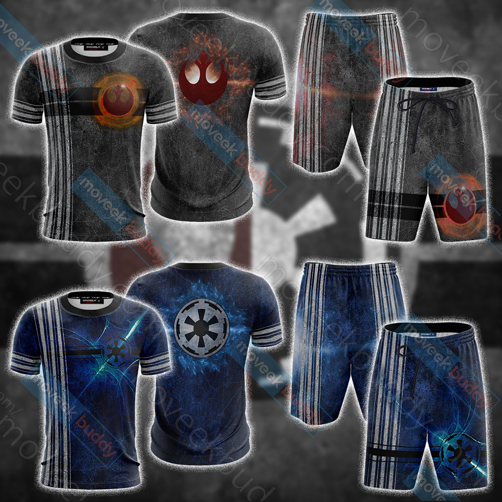 Star Wars - Rebels Alliance Unisex 3D T-shirt