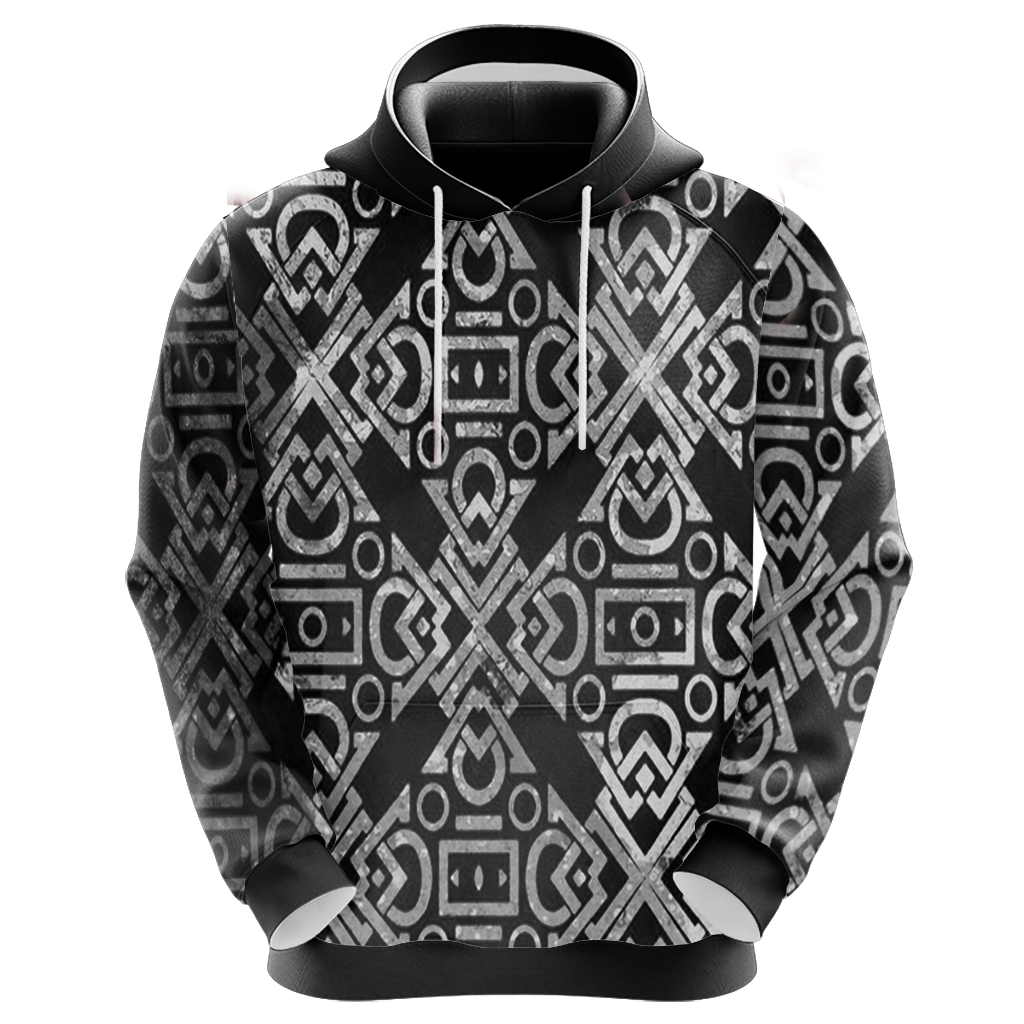 Skyrim Conjuration Symbol New Look Unisex 3D Hoodie