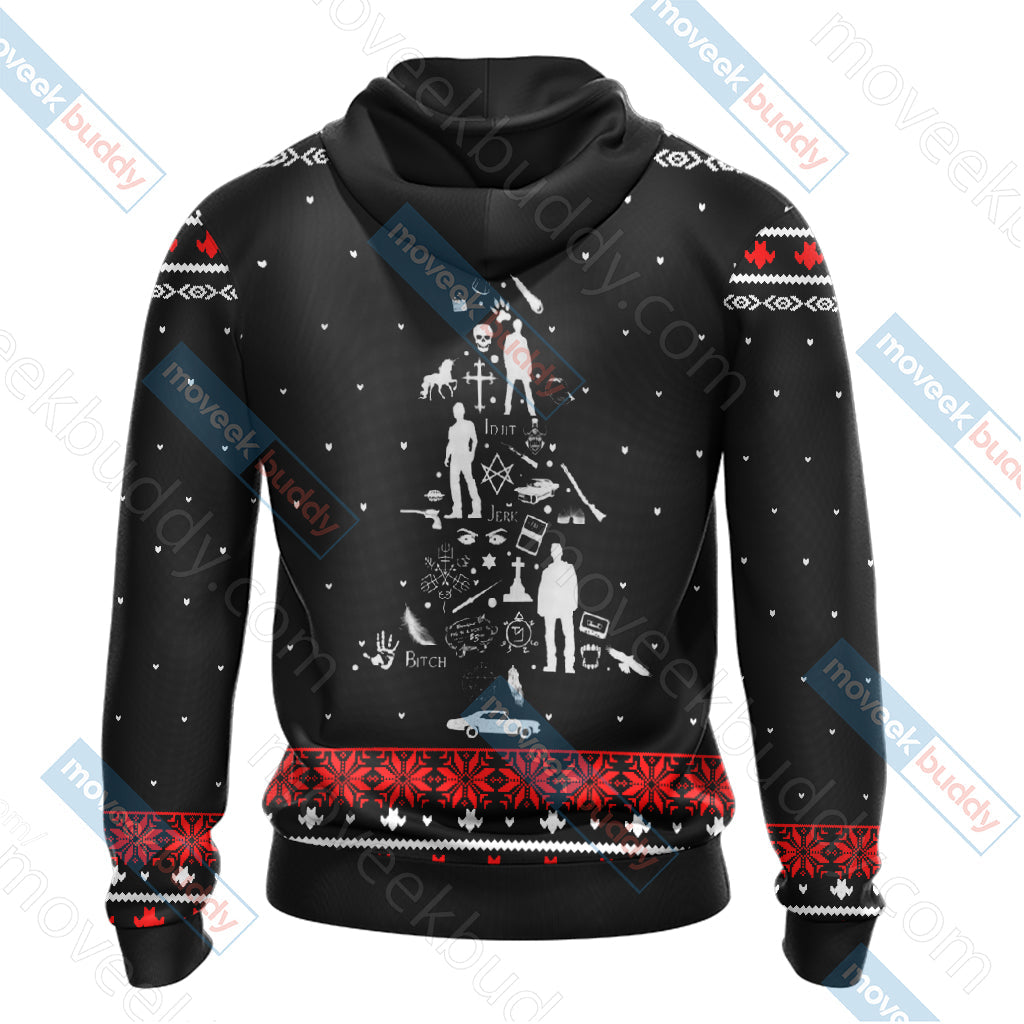 Supernatural Christmas Style Unisex 3D T-shirt