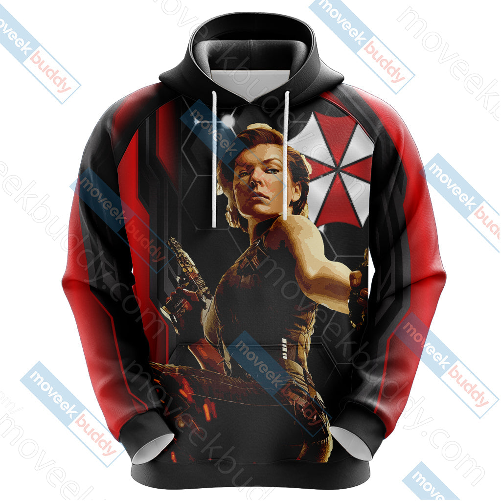 Resident Evil - Alice Unisex 3D T-shirt