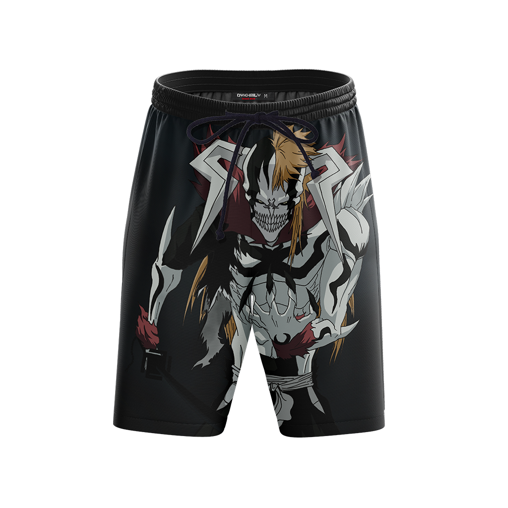 Bleach Ichigo Vasto Lorde Unisex 3D Beach Shorts