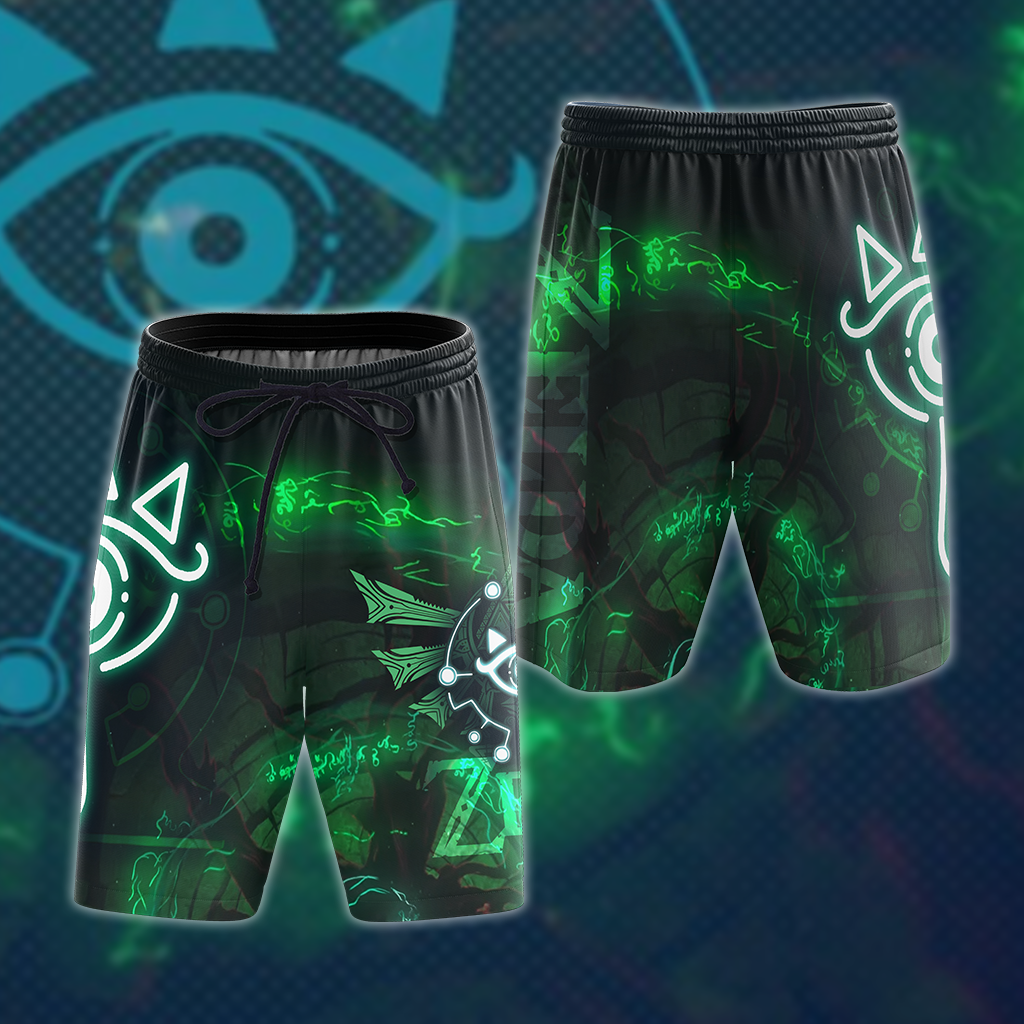 Legend of Zelda 3D All Over Print T-shirt Tank Top Zip Hoodie Pullover Hoodie Hawaiian Shirt Beach Shorts Jogger Beach Shorts S
