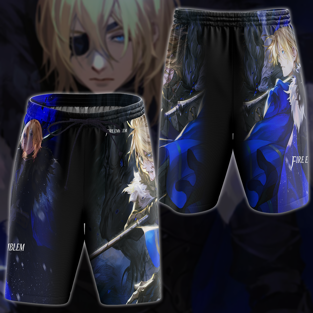 Fire Emblem Video Game 3D All Over Printed T-shirt Tank Top Zip Hoodie Pullover Hoodie Hawaiian Shirt Beach Shorts Jogger Beach Shorts S