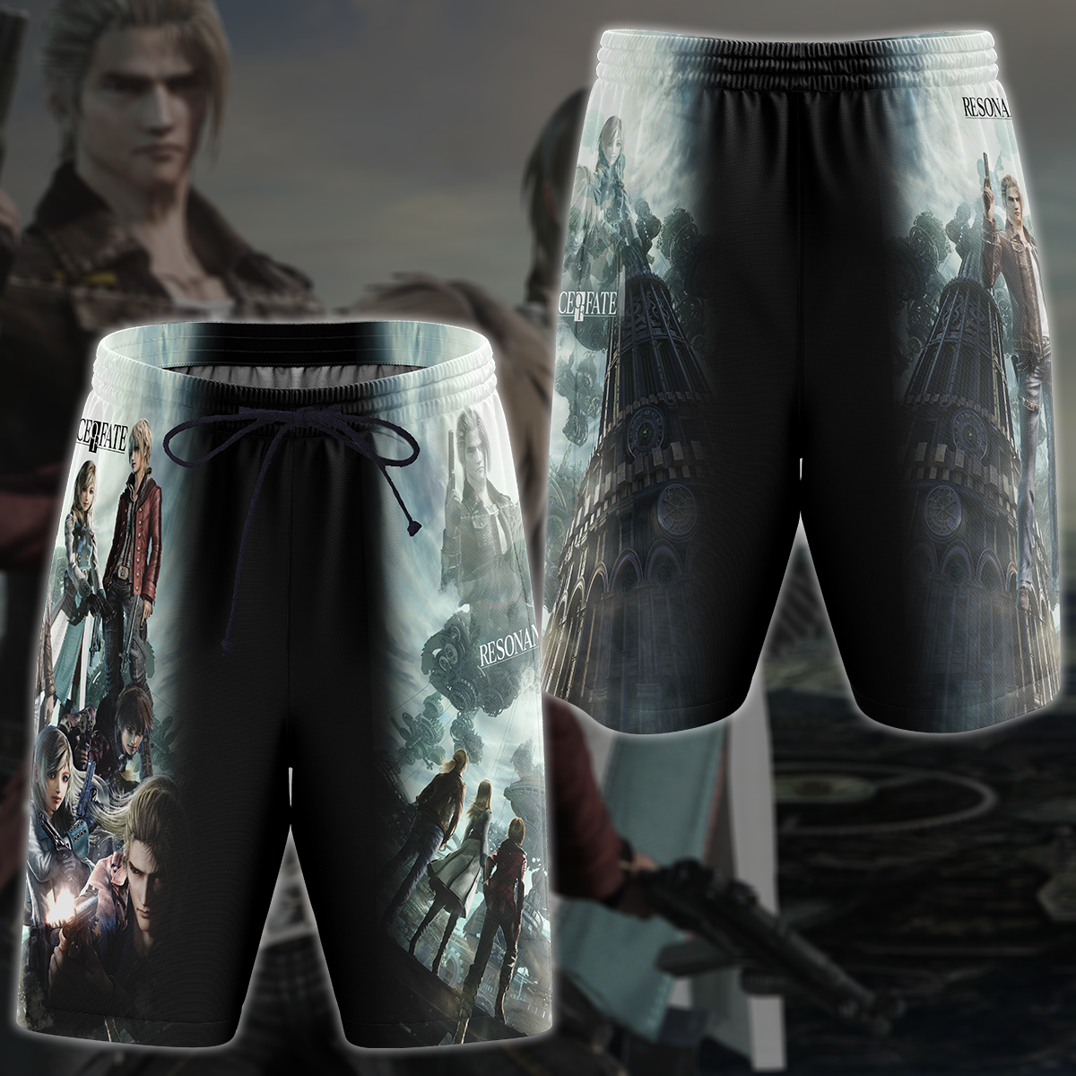 Resonance of Fate Video Game 3D All Over Printed T-shirt Tank Top Zip Hoodie Pullover Hoodie Hawaiian Shirt Beach Shorts Jogger Beach Shorts S