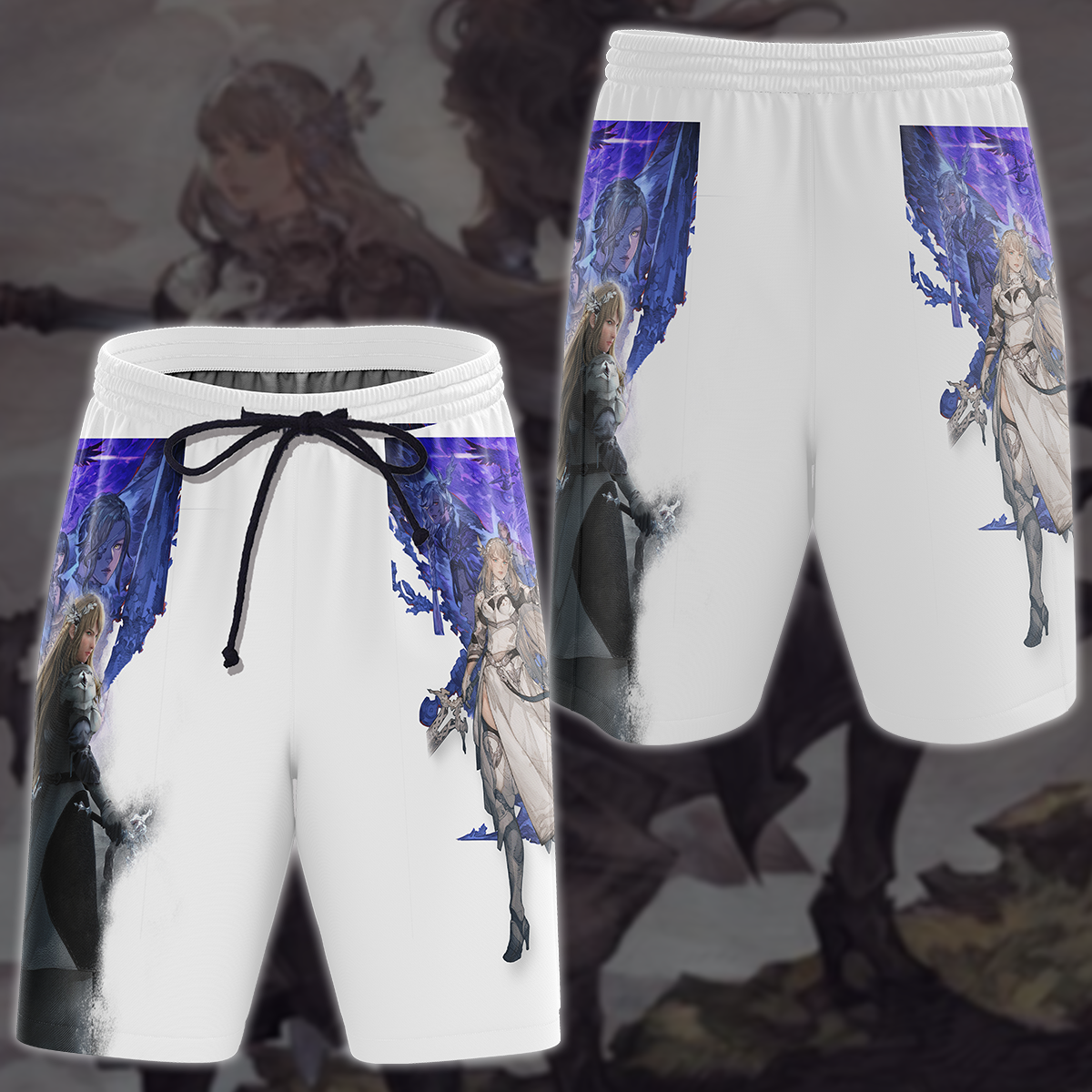 Valkyrie Elysium Video Game 3D All Over Print T-shirt Tank Top Zip Hoodie Pullover Hoodie Hawaiian Shirt Beach Shorts Jogger Beach Shorts S