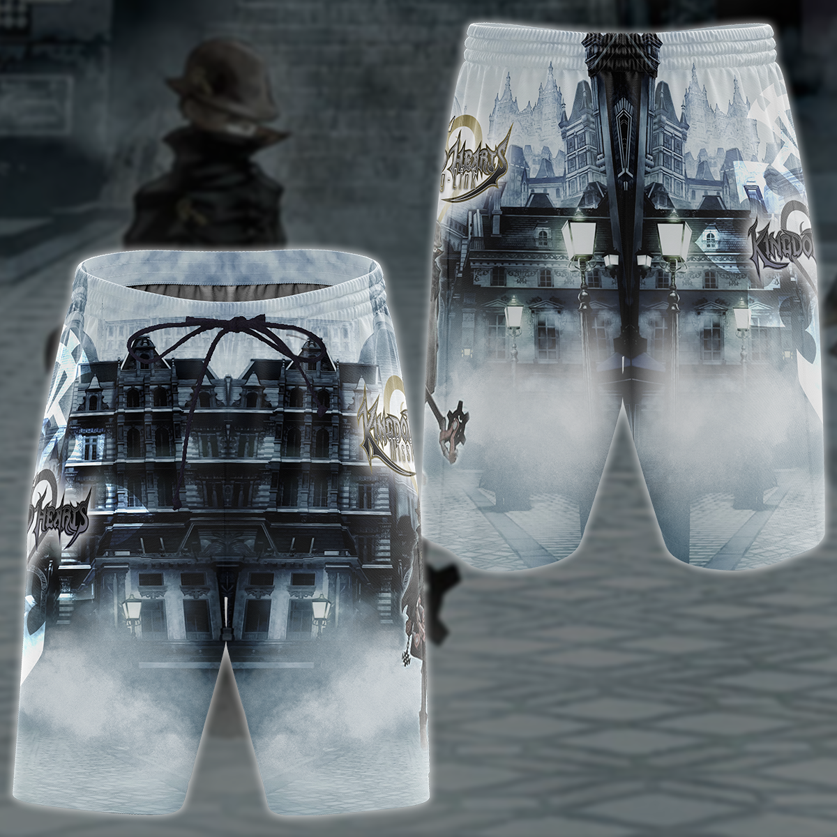 Kingdom Hearts: Missing Link Video Game 3D All Over Printed T-shirt Tank Top Zip Hoodie Pullover Hoodie Hawaiian Shirt Beach Shorts Jogger Beach Shorts S