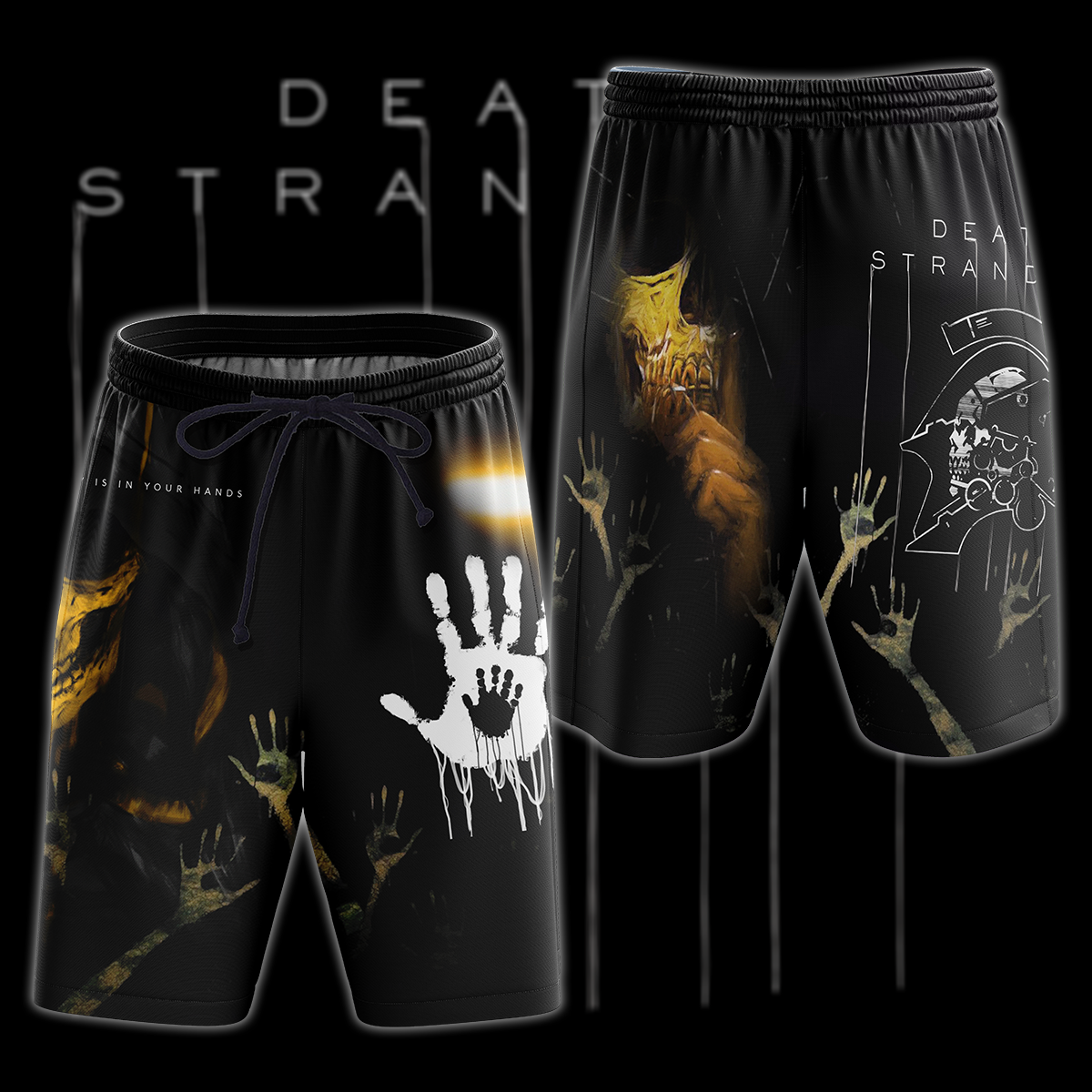 Death Stranding 3D All Over Print T-shirt Tank Top Zip Hoodie Pullover Hoodie Hawaiian Shirt Beach Shorts Jogger Beach Shorts S